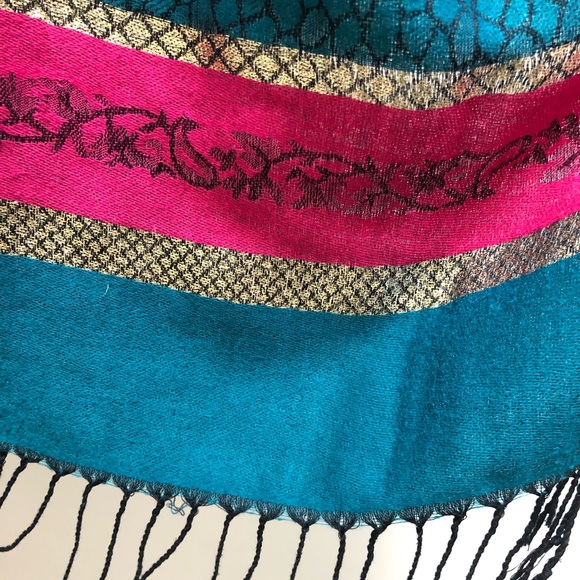 Embroidered Scarf - Picture 7 of 7